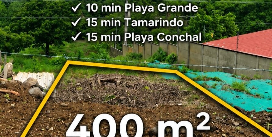 400 m² Lot Just 15 Minutes from Tamarindo — Ready to build in Costa Rica